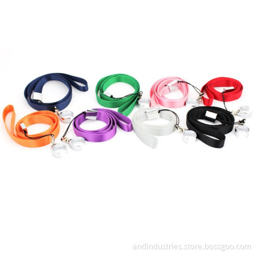 Evod Lanyard/ Necklace for Evod Battery with Metal Ring, Silicone Ring